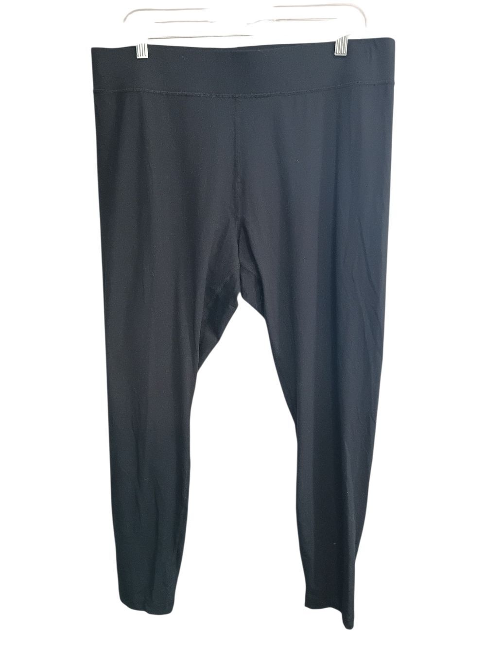 Lands' End Pants XL Women's Black Leggings Athleisure Casual Yoga Ankle Length